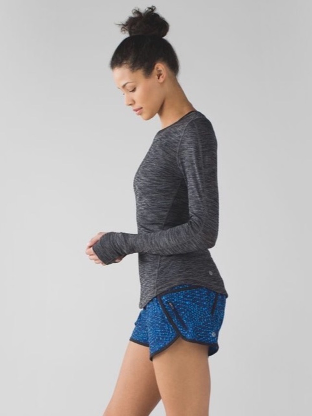 Lululemon Tracker Short Samba Snake Kayak Blue